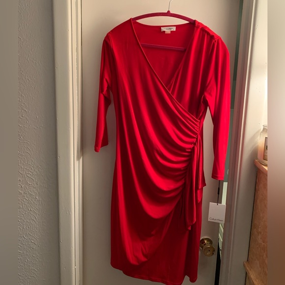 Calvin Klein Dresses & Skirts - Calvin Klein Size 10 Wrap Dress
